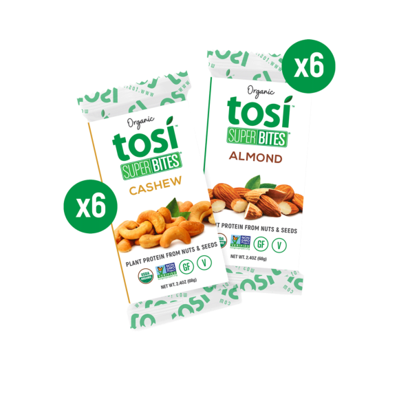 Tosi® Organic SuperBites - Almond and Cashew