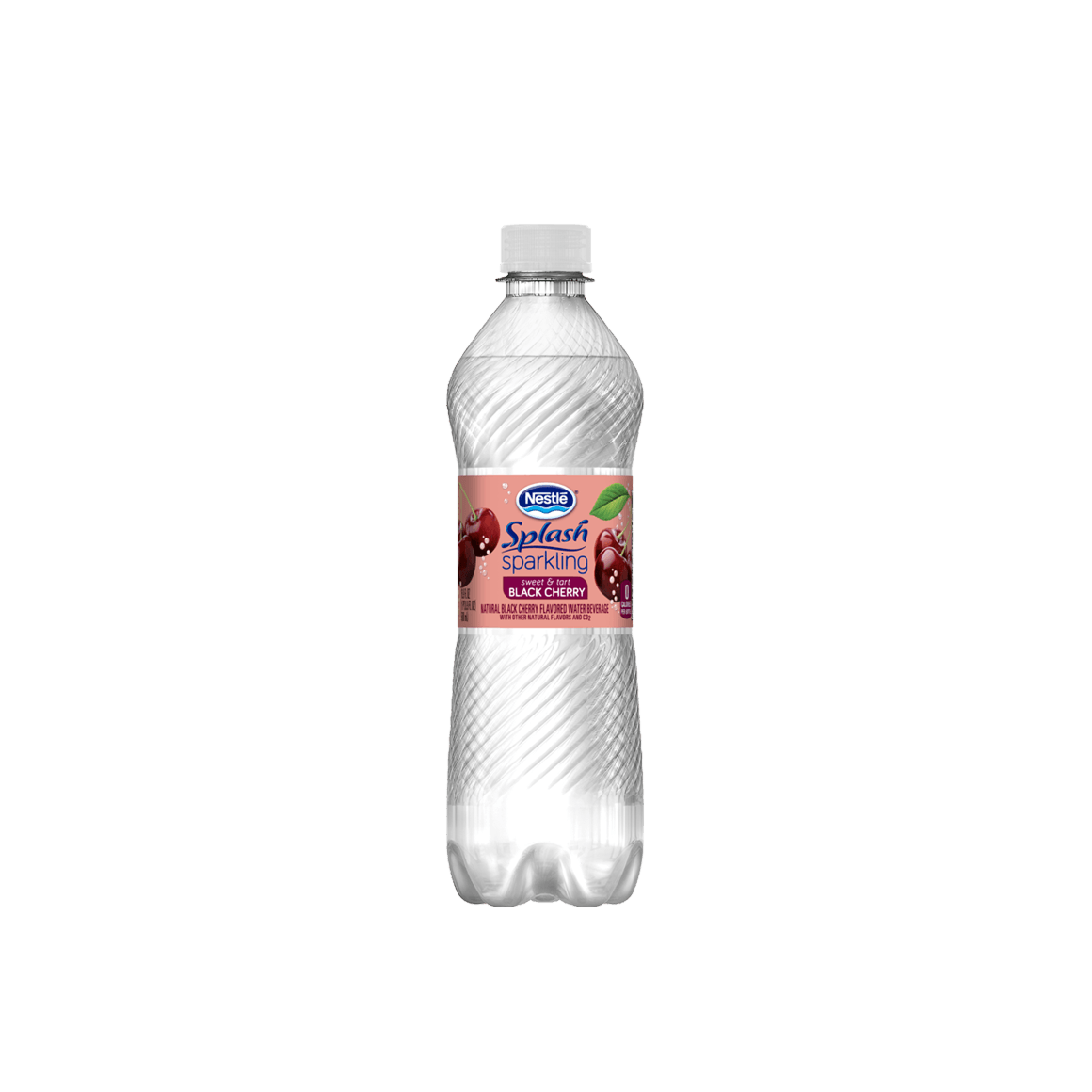 Nestlé® Splash Black Cherry Sparkling Water & Fruit Beverage Image1