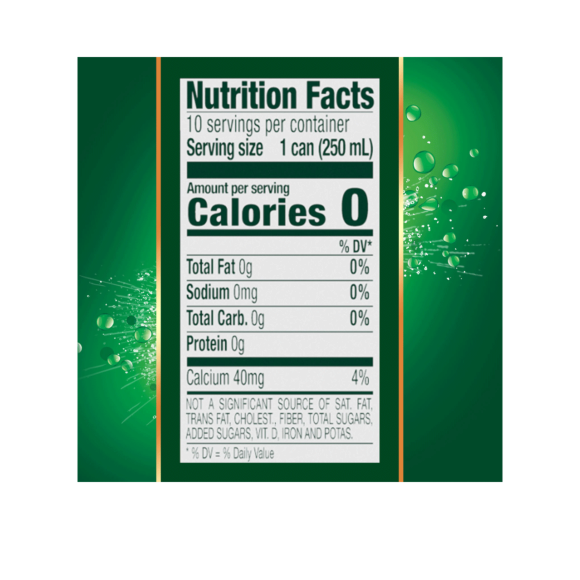 Perrier® Lemon Flavored Carbonated Mineral Water - Slim Cans Image3