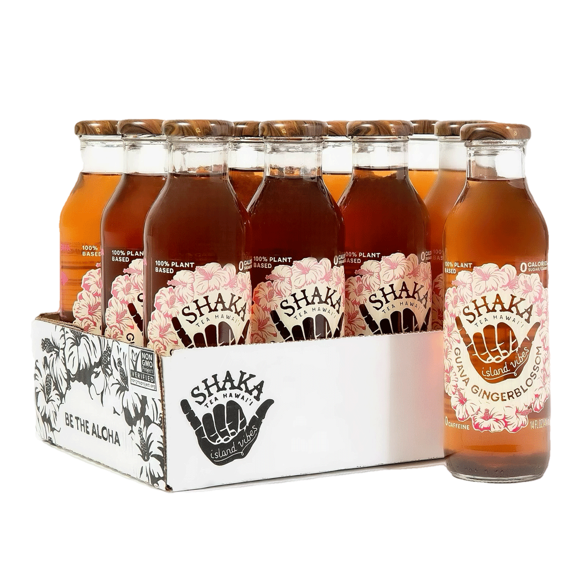 Shaka Tea® Guava Ginger Blossom Hawaiian Iced Tea