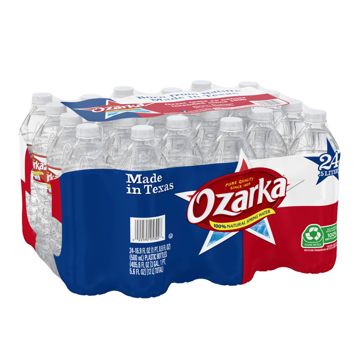 Ozarka® Brand Spring Water 100% Natural Spring Water Image1