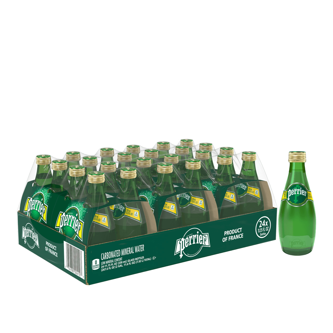Perrier Original Sparkling Carbonated Water 11 Oz 24 Pack Readyrefresh