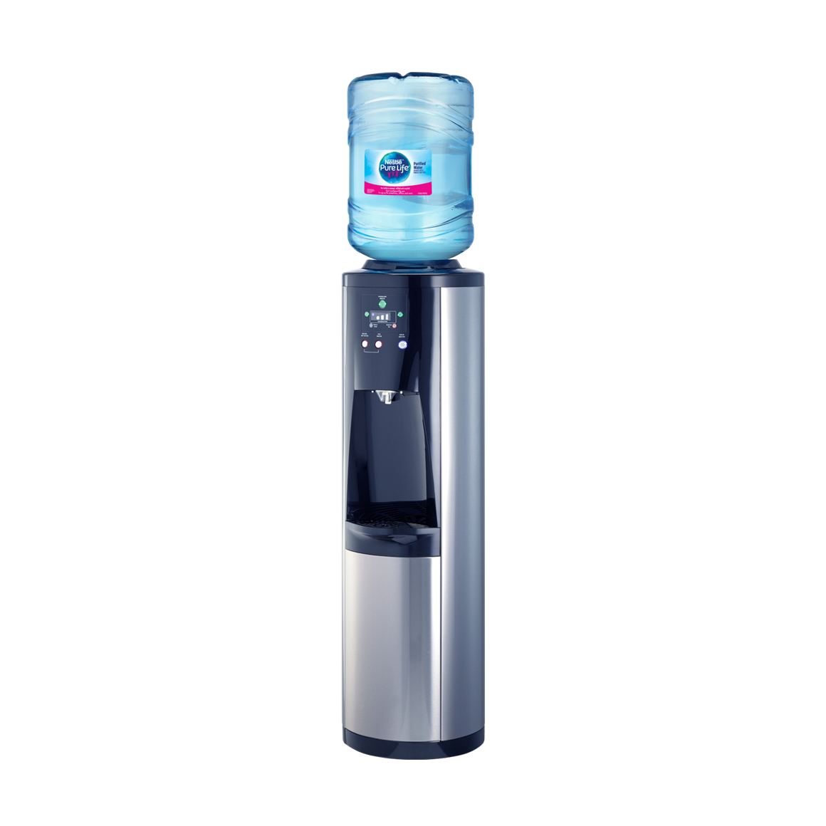The Allure Series™ Hot, Cold and SPARKLING Water Dispenser in Stainless Steel Image1