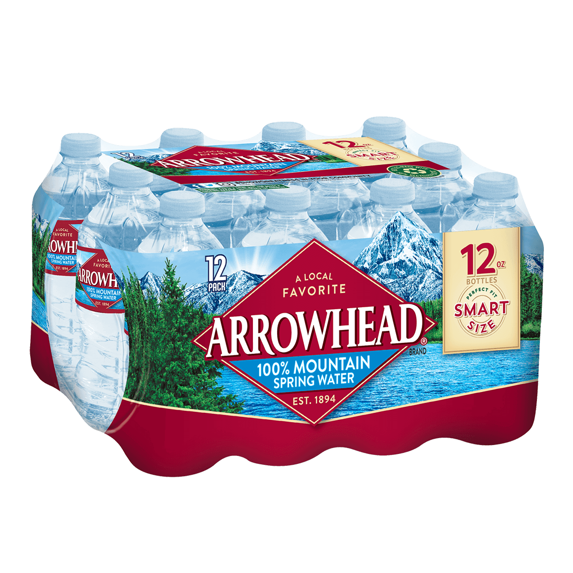 Arrowhead Spring Water 12 Oz 12 Pack Readyrefresh
