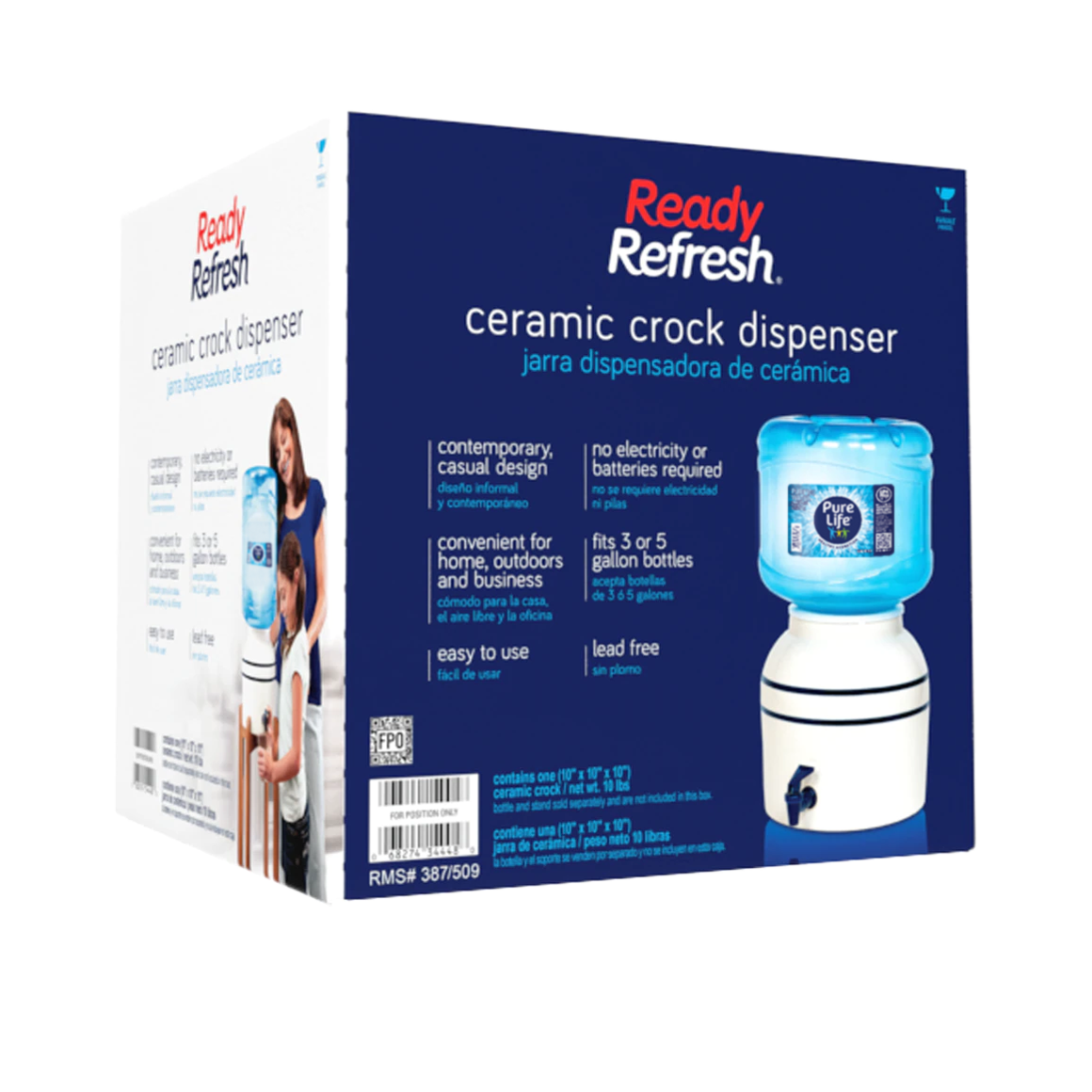 The Accessor™ Ceramic Crock Water Dispenser Image4