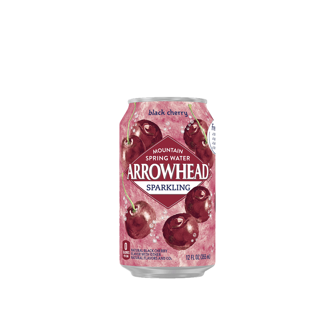 Arrowhead® Brand Sparkling 100% Mountain Spring Water - Black Cherry Image1