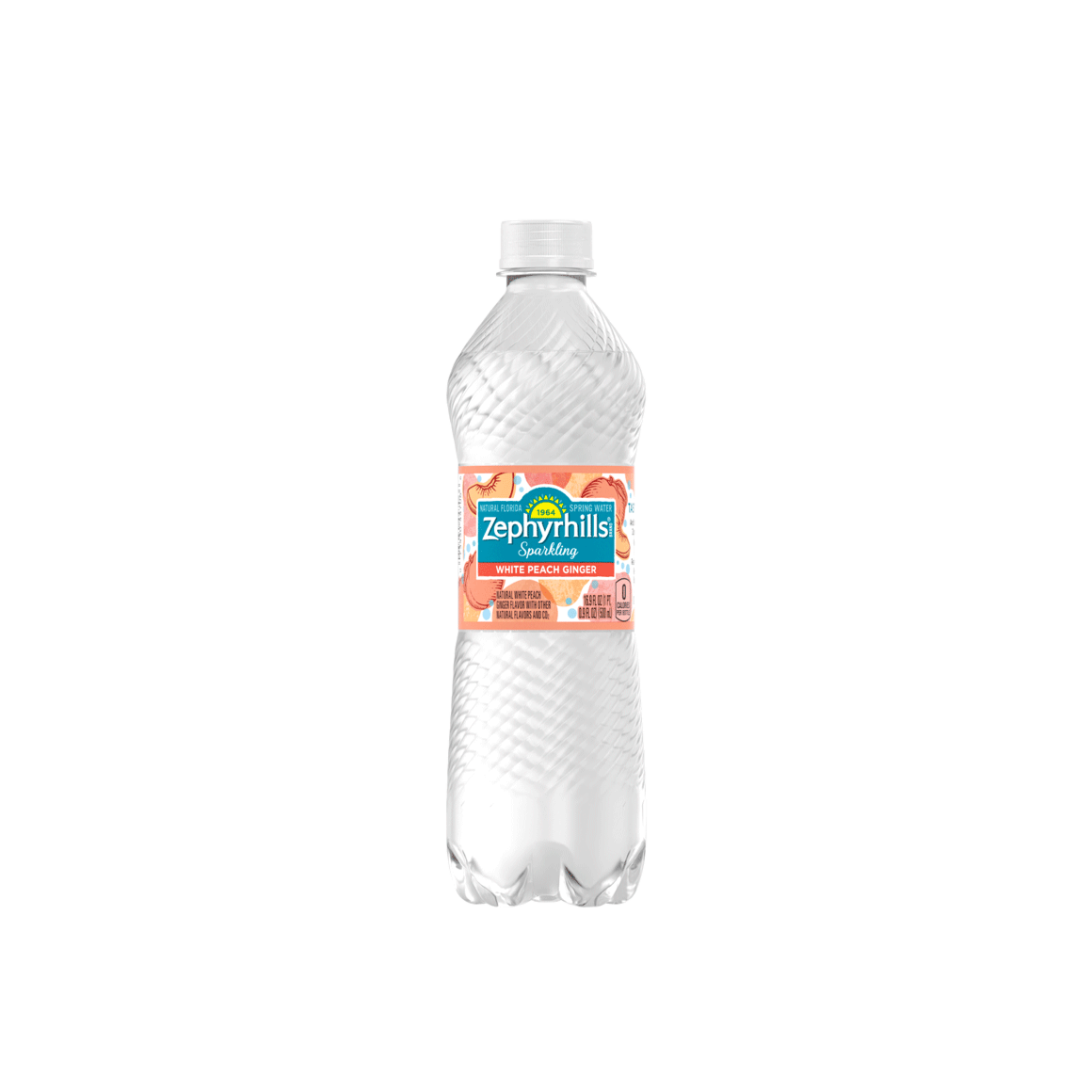 Zephyrhills® White Peach Ginger Sparkling Water Image2