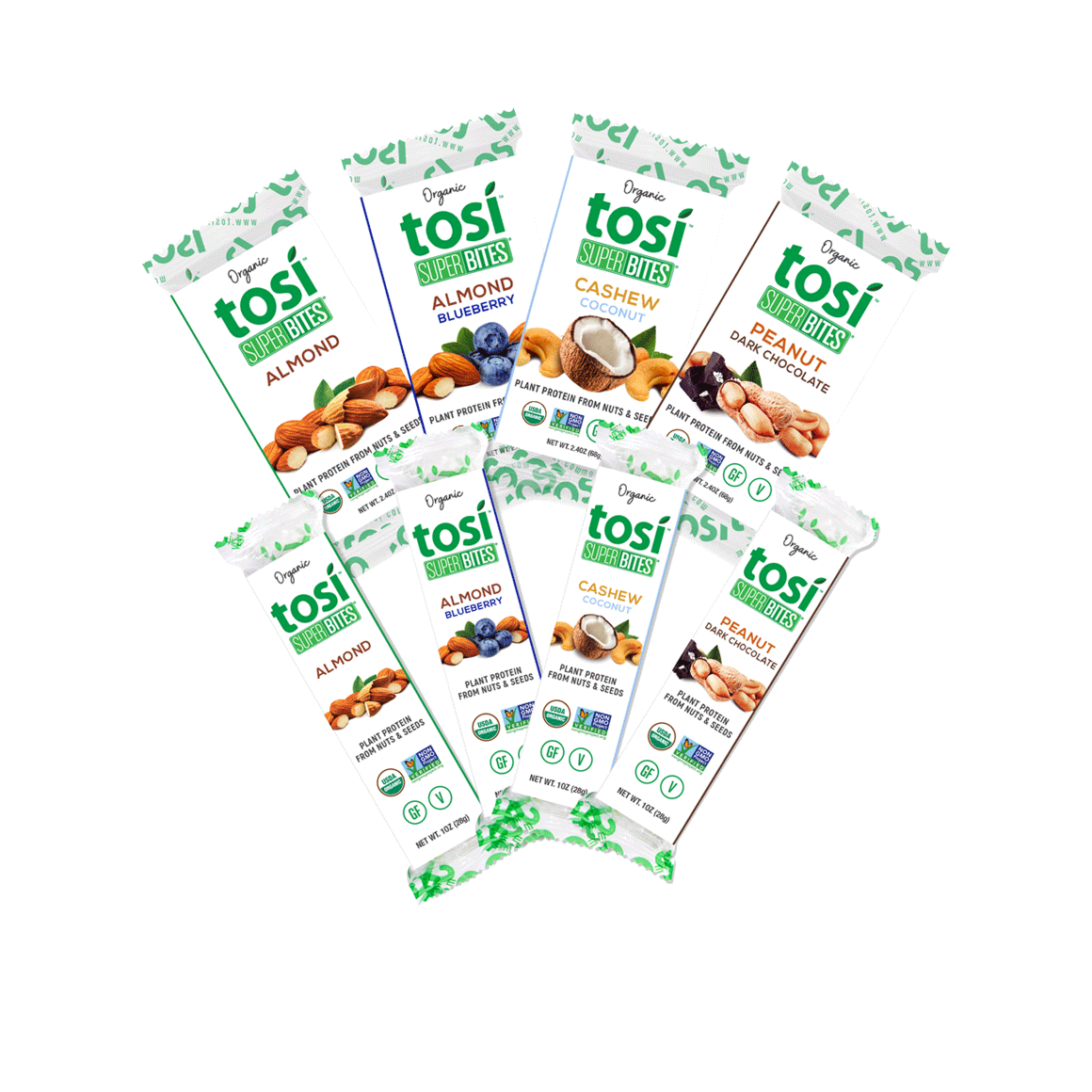Tosi® Organic SuperBites - Healthy Snacking Combo