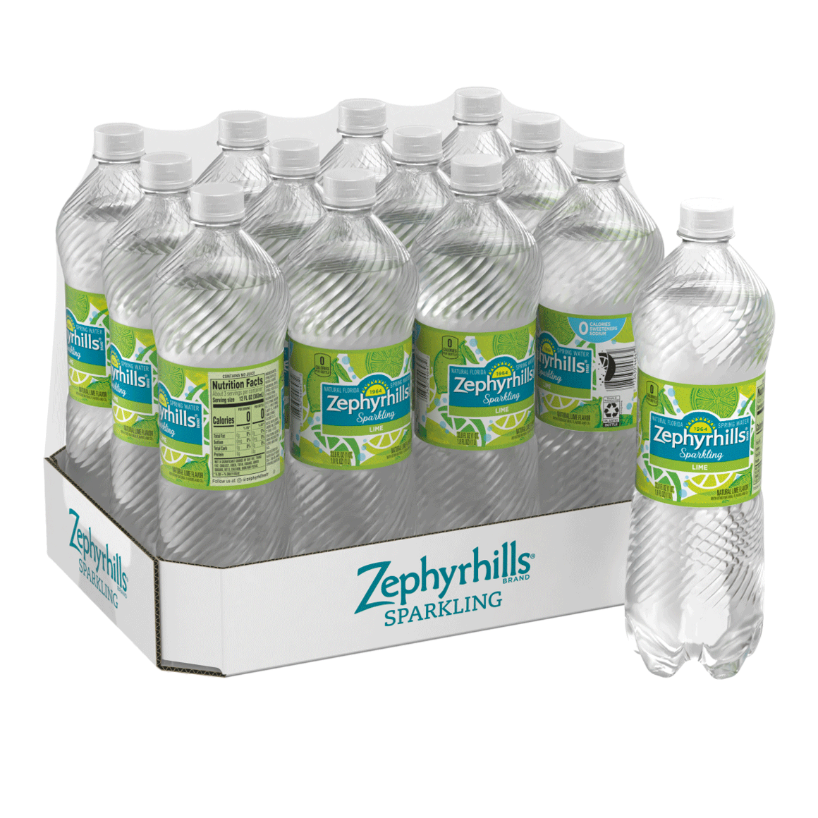 Zephyrhills® Zesty Lime Sparkling Water