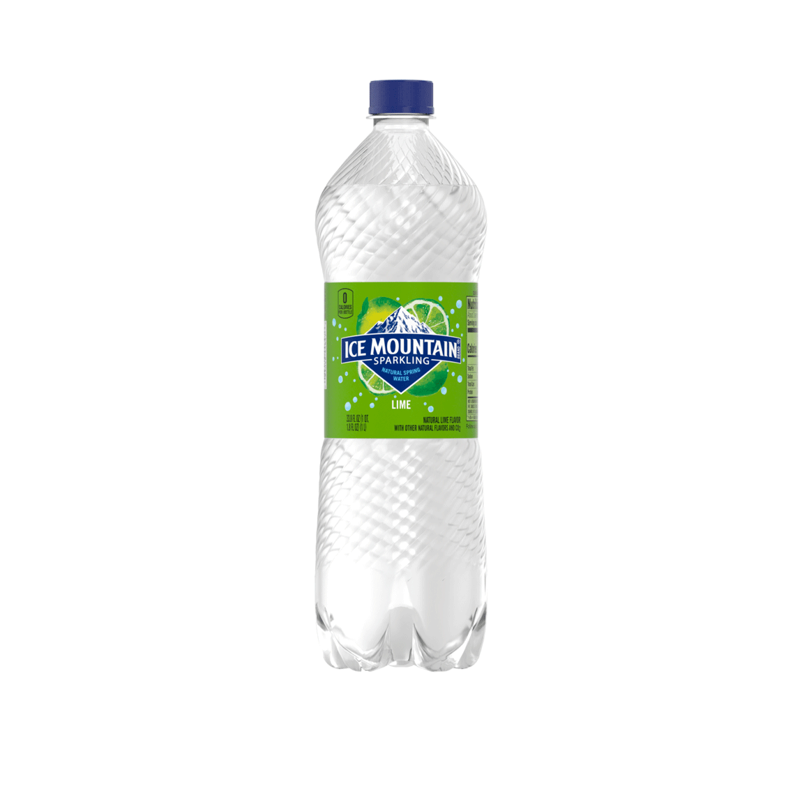 Ice Mountain® Brand Sparkling 100% Natural Spring Water - Zesty Lime Image2