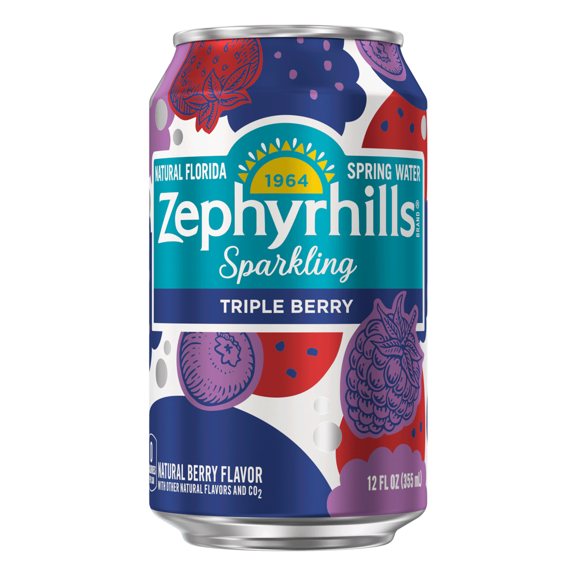 Zephyrhills® Triple Berry Sparkling Water Image2