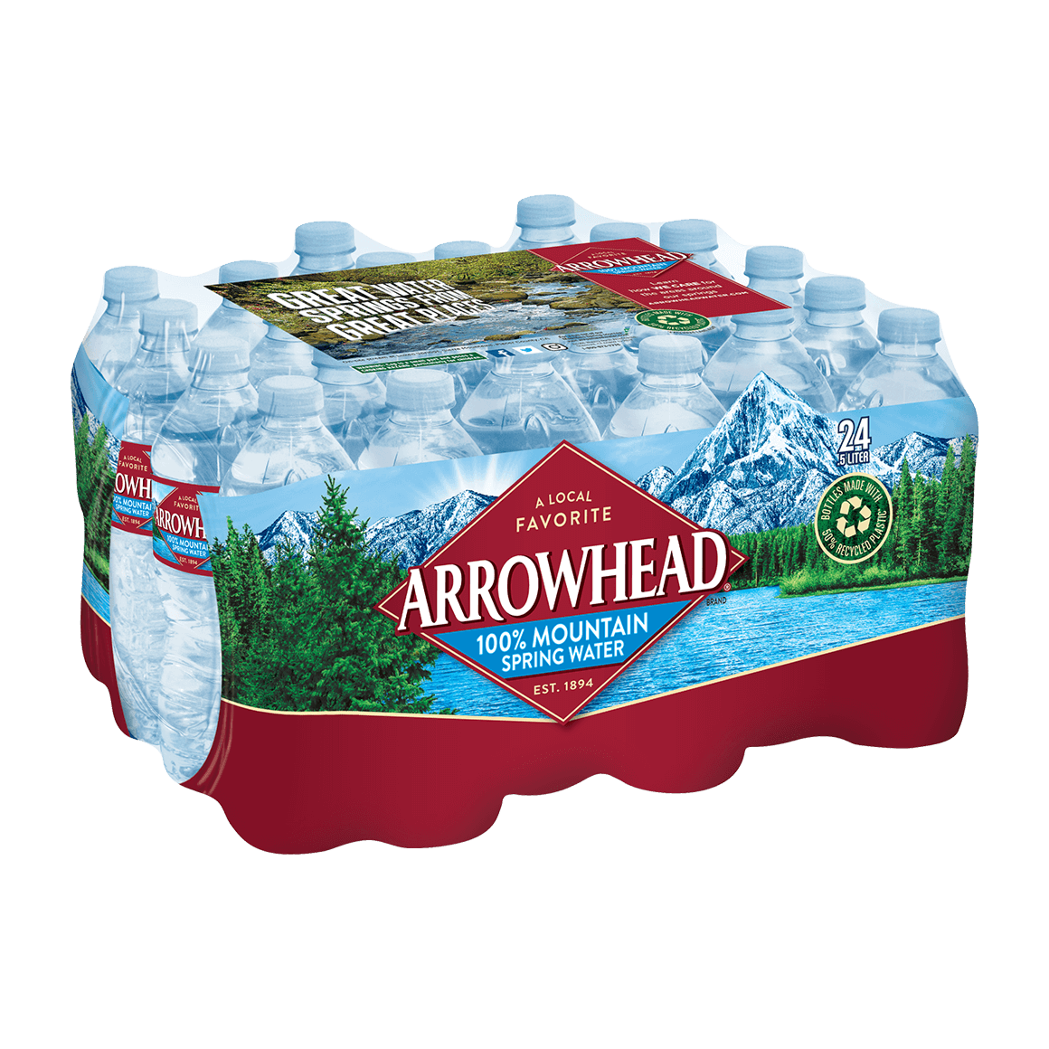 Arrowhead Spring Water 5 Liter 24 Pack Readyrefresh