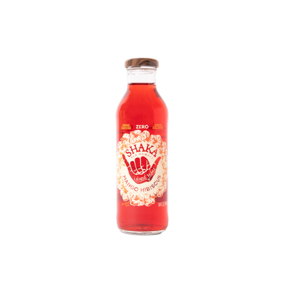 Shaka Tea® Mango Hibiscus Hawaiian Iced Tea Image2