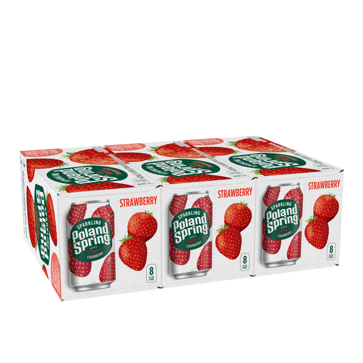 Poland Spring® Summer Strawberry Sparkling Water Image1