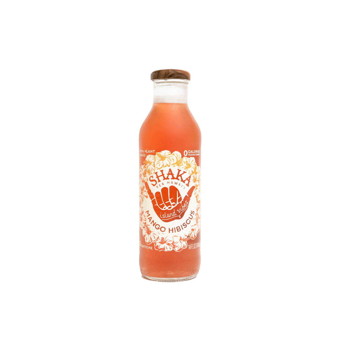 Shaka Tea® Mango Hibiscus Hawaiian Iced Tea Image1