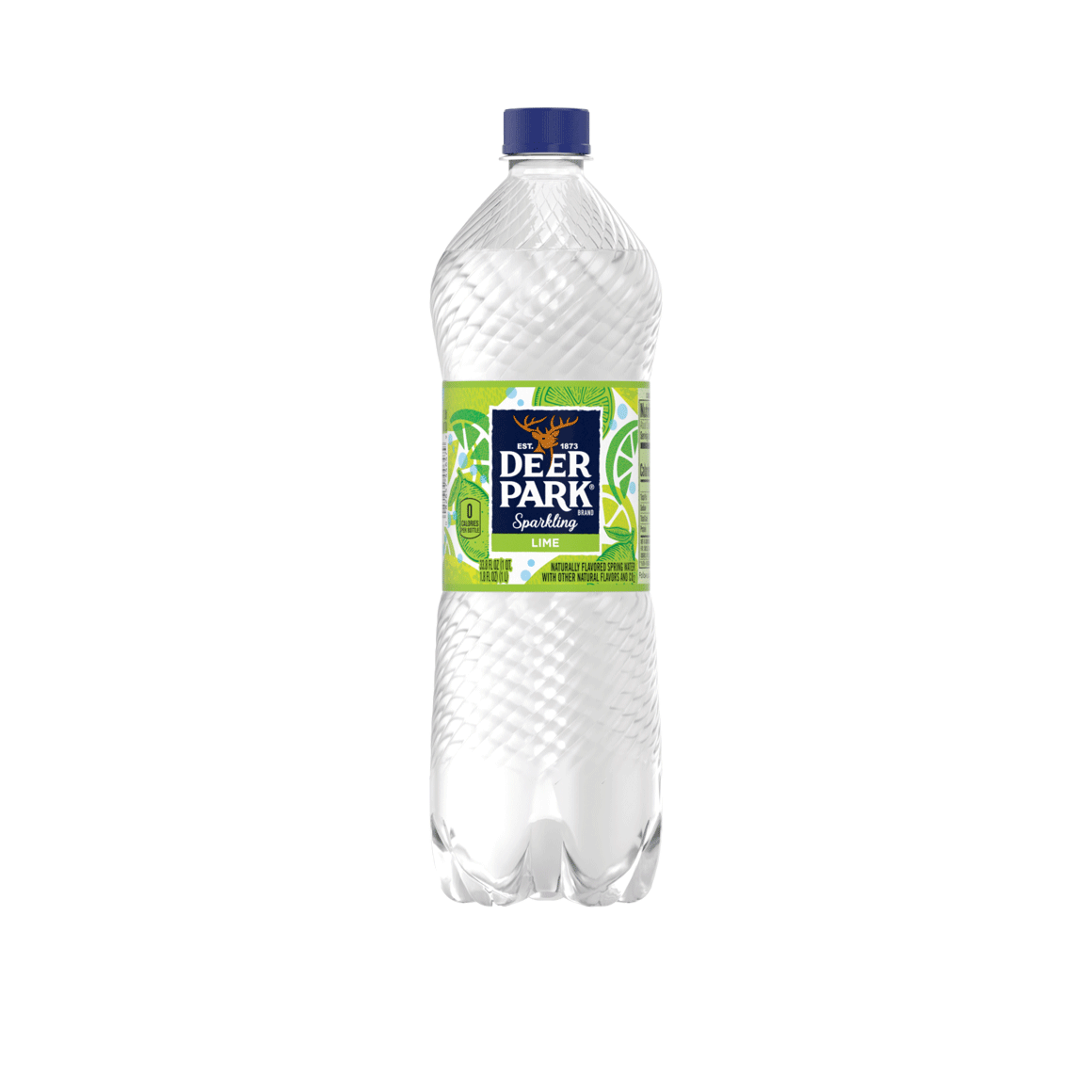 Deer Park® Brand Sparkling 100% Natural Spring Water - Zesty Lime Image2