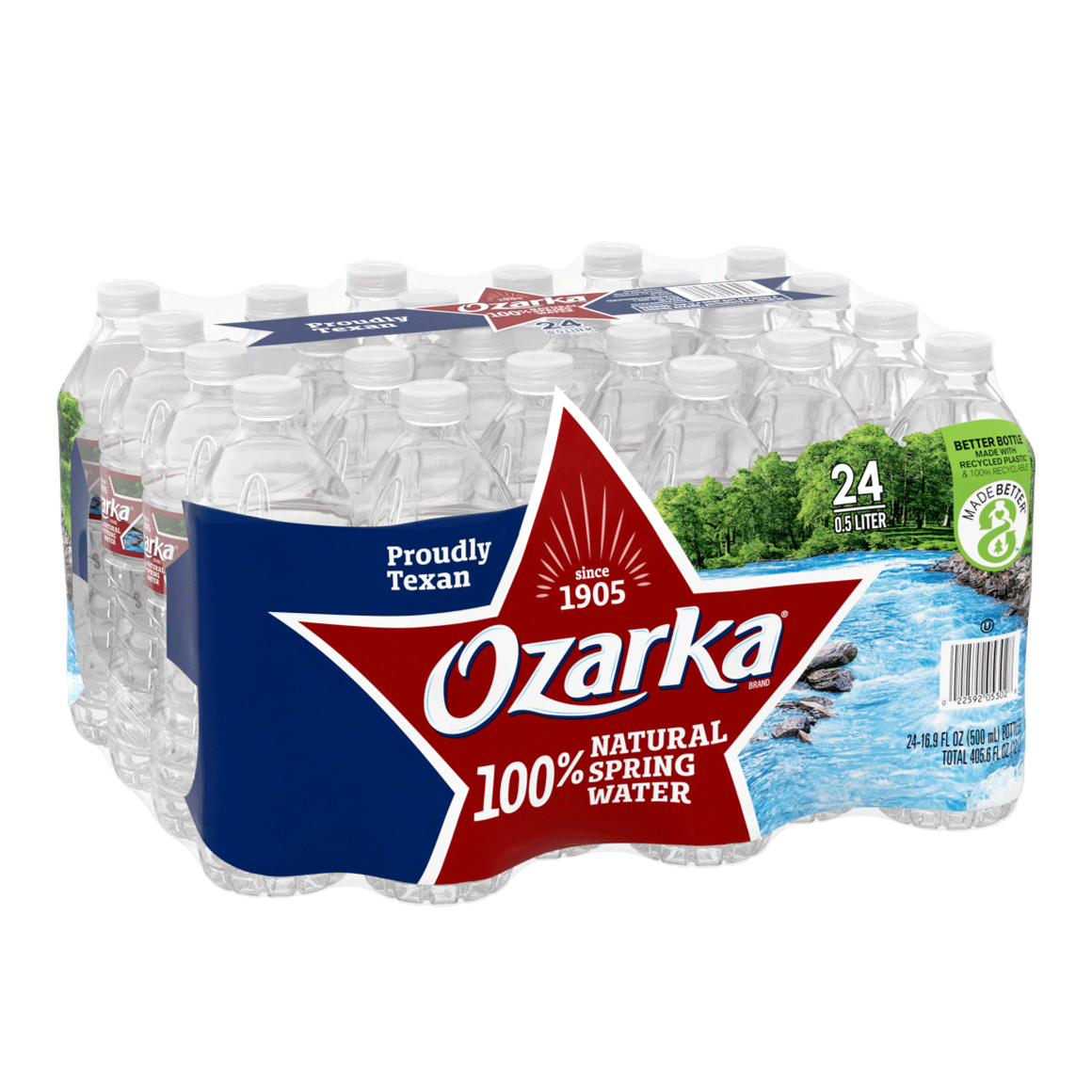 Ozarka® Brand Spring Water 100% Natural Spring Water Image1