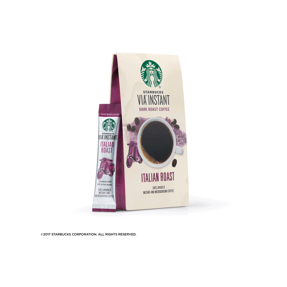Starbucks VIA Instant Coffee - Italian Roast