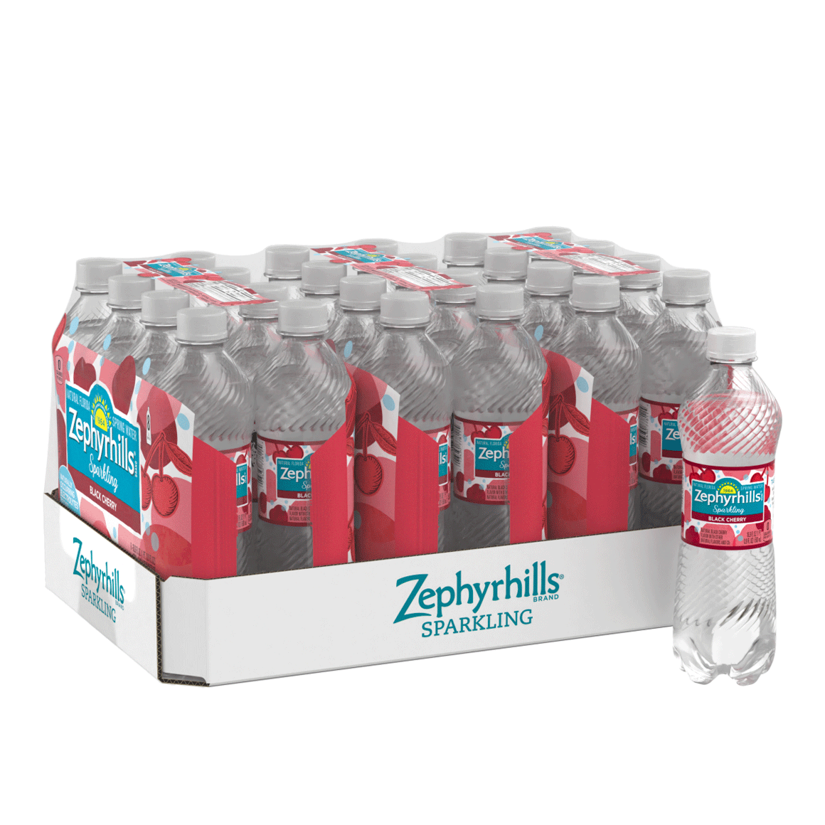 Zephyrhills® Black Cherry Sparkling Water
