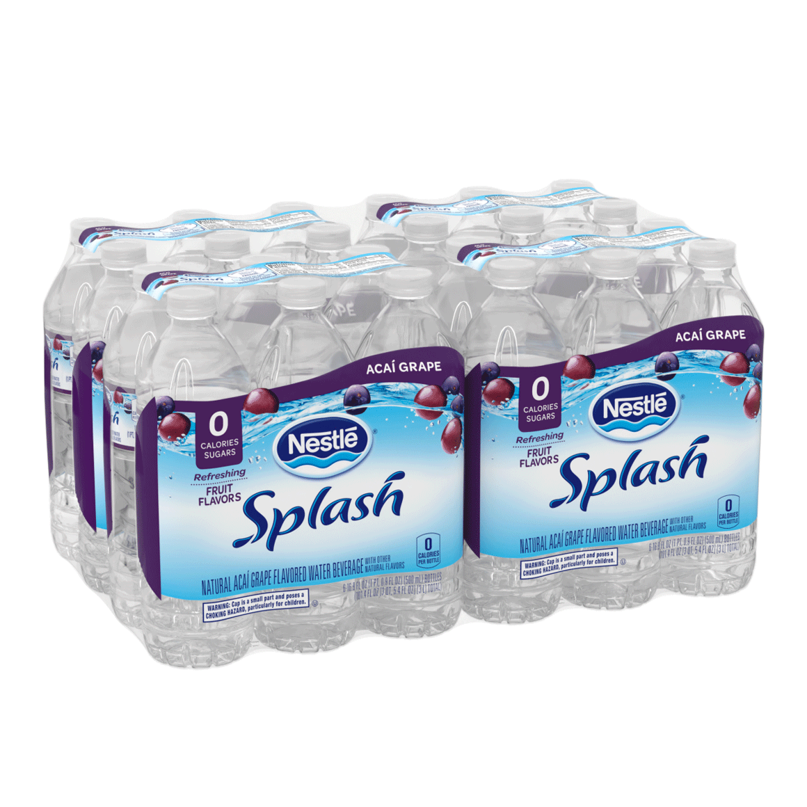 Nestlé® Splash Natural Acai Grape Flavored Water Image1