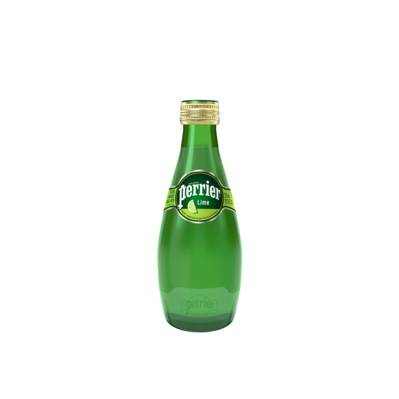 Perrier® Lime Sparkling Carbonated Water  11 oz 24-Pack  ReadyRefresh