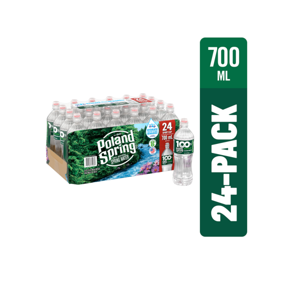 Poland Spring® Bottled Water Sport Cap 700ml 24Pack ReadyRefresh