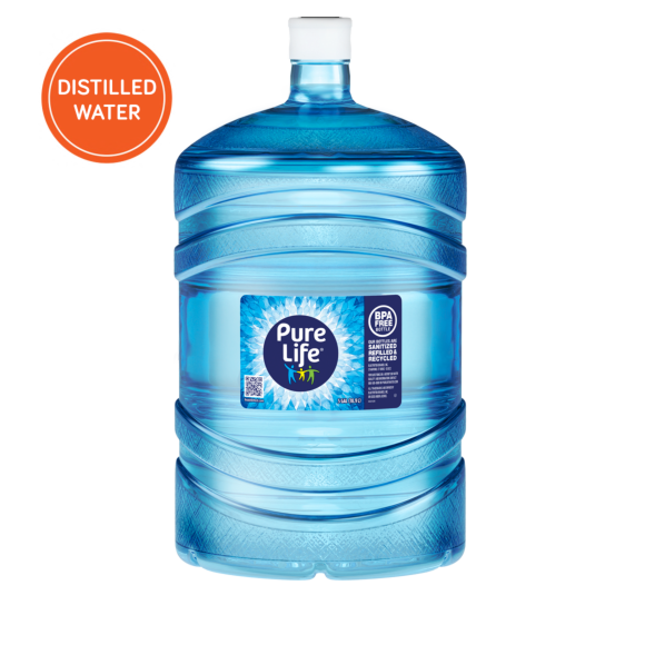 Pure Life® Distilled Water 5 Gallon Bottle