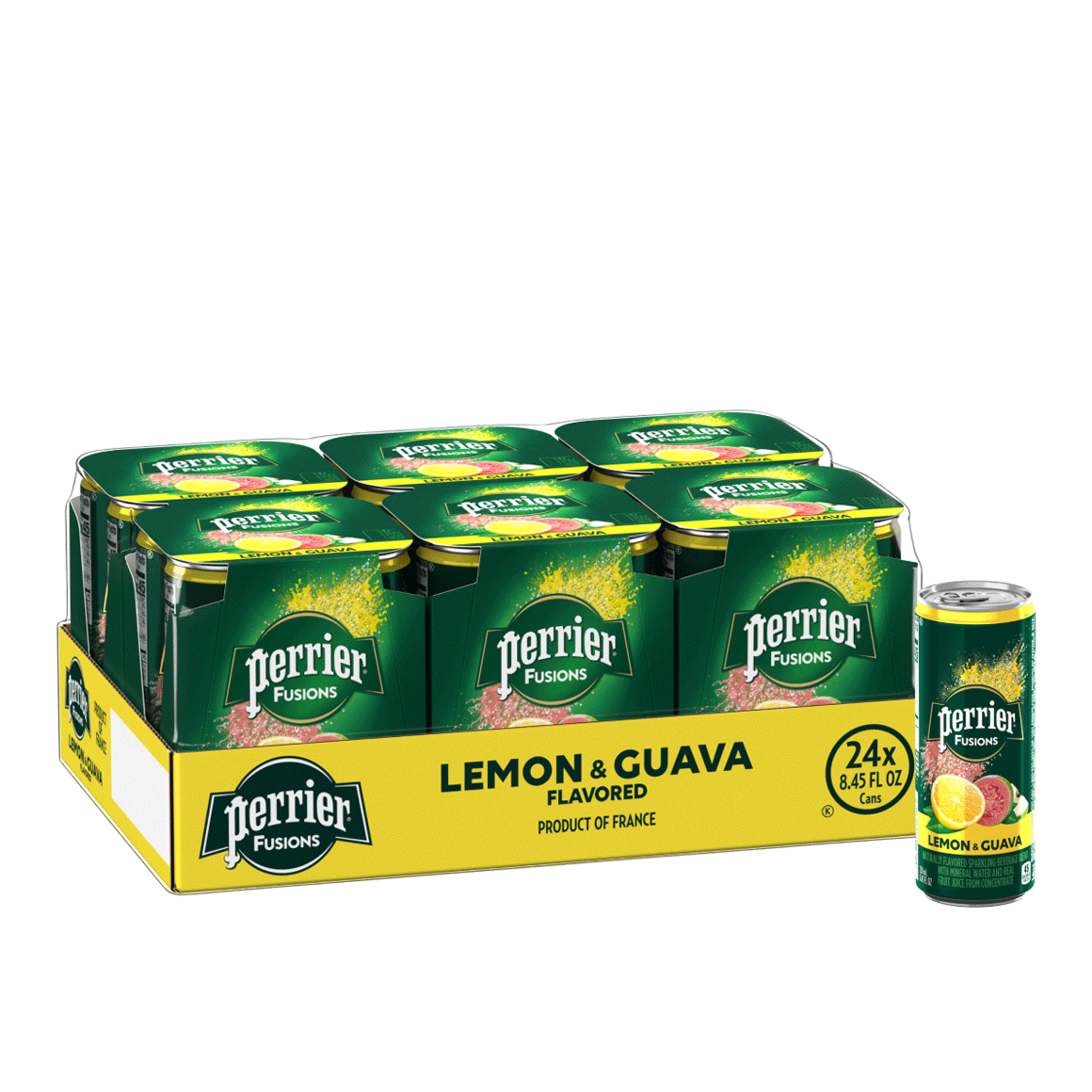 Perrier® Fusions Carbonated Mineral Water - Lemon Guava
