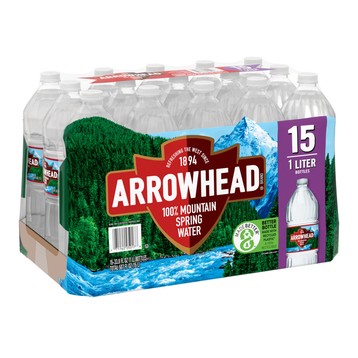 Arrowhead® 100% Mountain Spring Water Image1