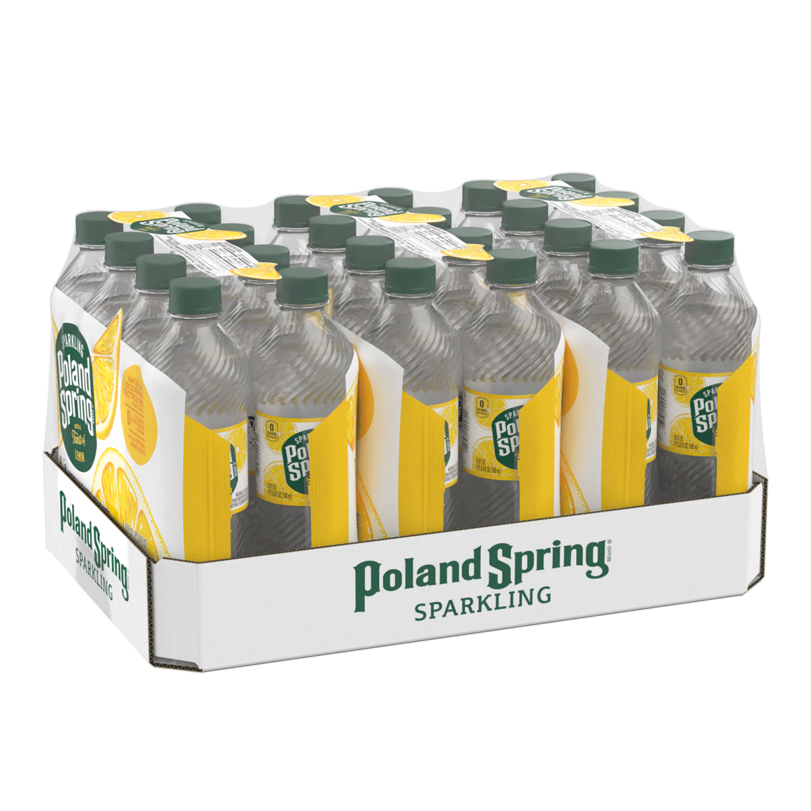 Poland Spring® Lively Lemon Sparkling Water Image1