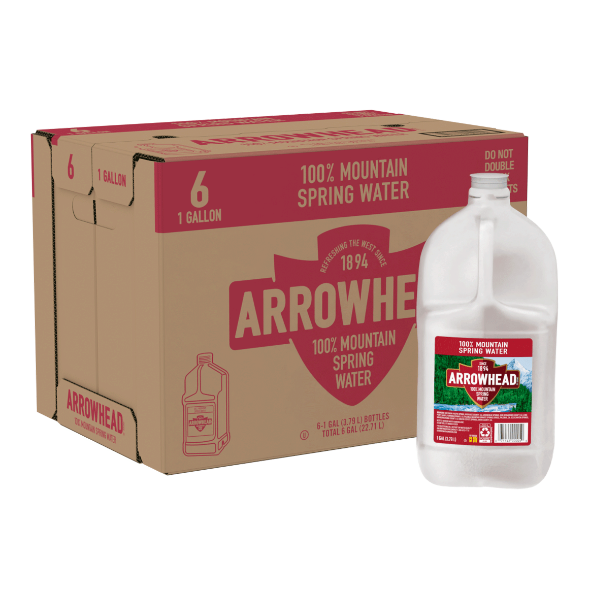 Arrowhead® 100% Mountain Spring Water