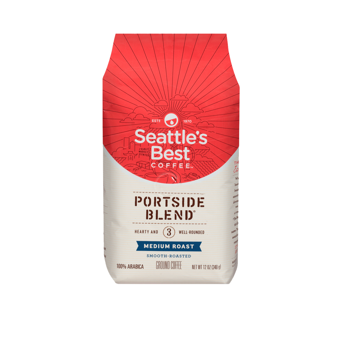 Seattle's Best Ground Coffee Portside Blend ReadyRefresh