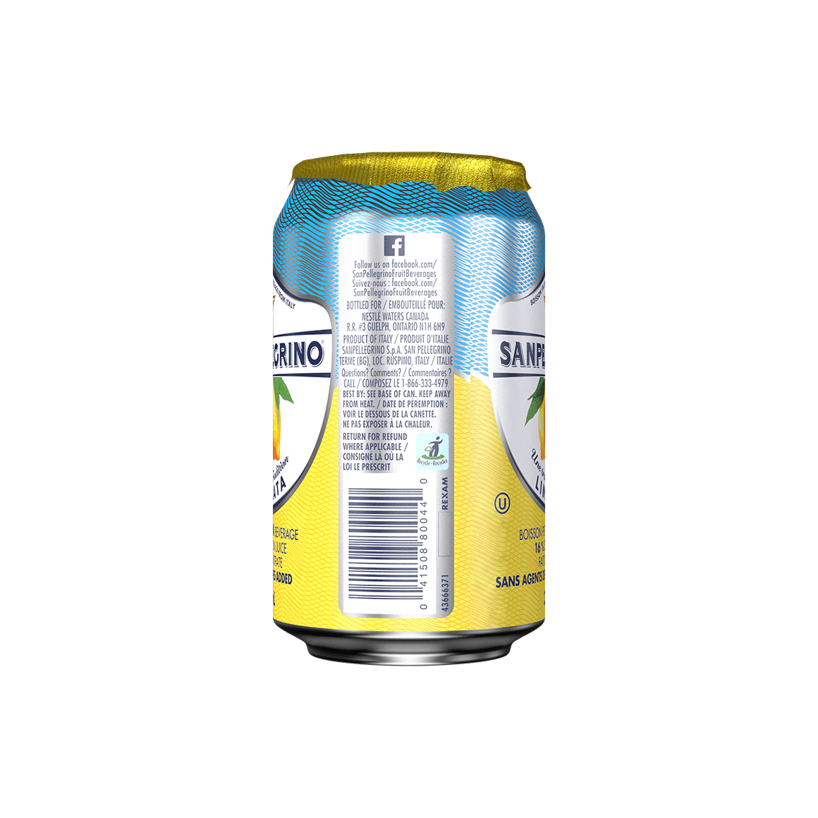 Sanpellegrino® Italian Sparkling Drinks - Limonata / Lemon Image1
