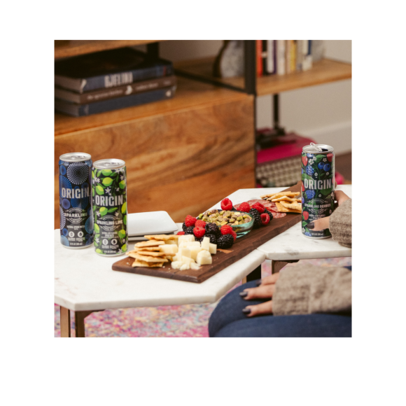 ORIGIN™ Variety Flavor Sparkling Water 12 Fl Oz Aluminum Cans (24 Pack) Image2