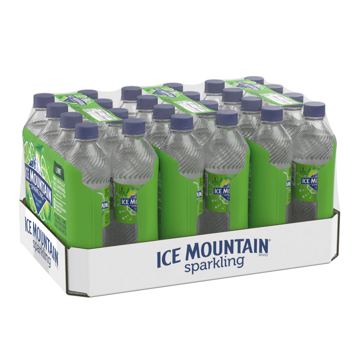 Ice Mountain® Zesty Lime Sparkling Water Image1