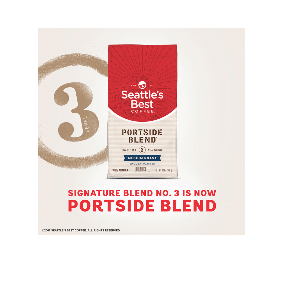 Bag of Seattle's Best Portside Blend ground coffee Image2