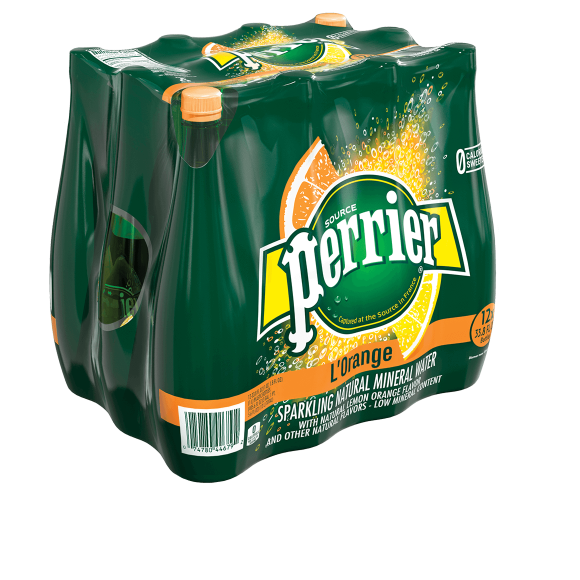 Perrier® Carbonated Mineral Water - L'Orange Image1
