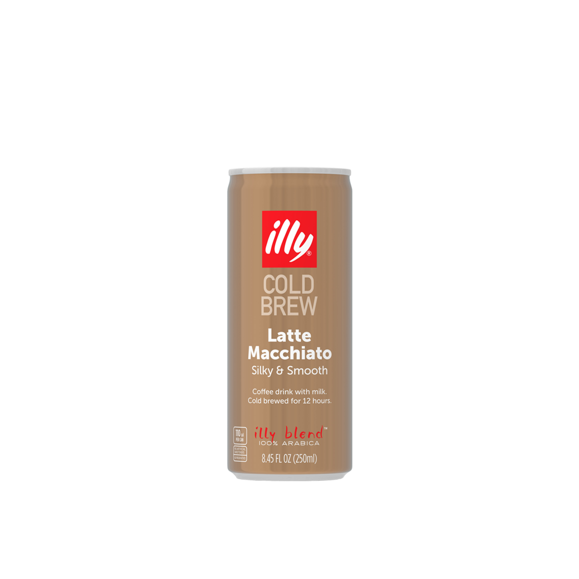 front of a can of illy cold brew latte macchiato Image1