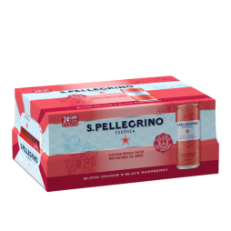 S.Pellegrino Essenza Blood Orange & Black Raspberry 3(8x330ml)