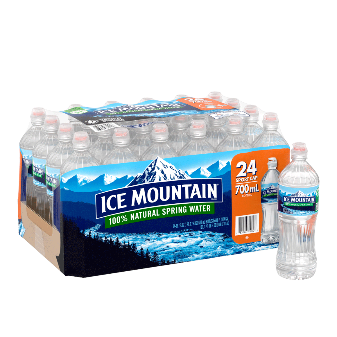 Ice Mountain® 100% Natural Spring Water Sport Cap