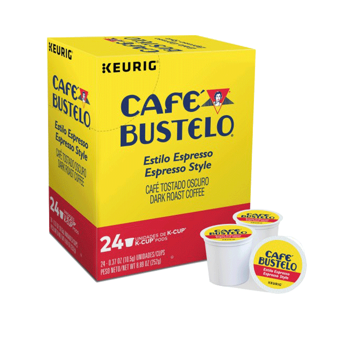 Keurig® Café Bustelo® K-Cup® - Espresso