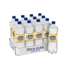 Deer Park® Brand Sparkling 100% Natural Spring Water - Lemon Ginger Deer Park® Brand Sparkling 100% Natural Spring Water - Lemon Ginger
