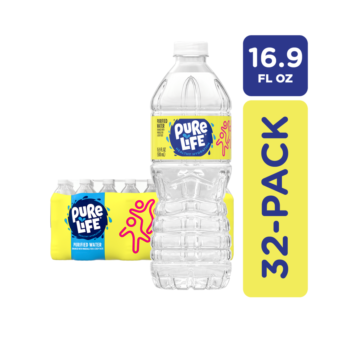 16 ounce pure life purified bottled water 32 pack Image4