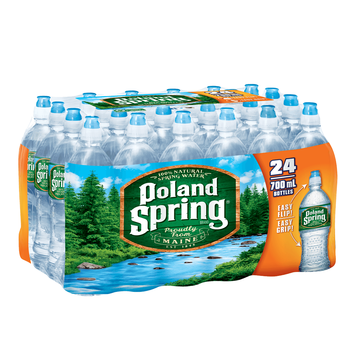 Poland Spring Bottled Water 700ml 24 Pack Readyrefresh