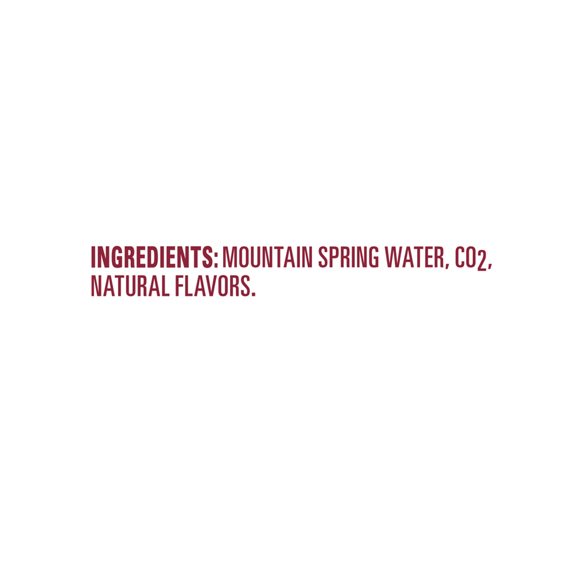 Arrowhead® Brand Sparkling 100% Mountain Spring Water - Orange Image2