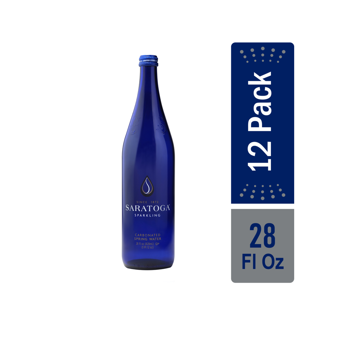 Quench Your Thirst With Saratoga Still Water (28 Oz)