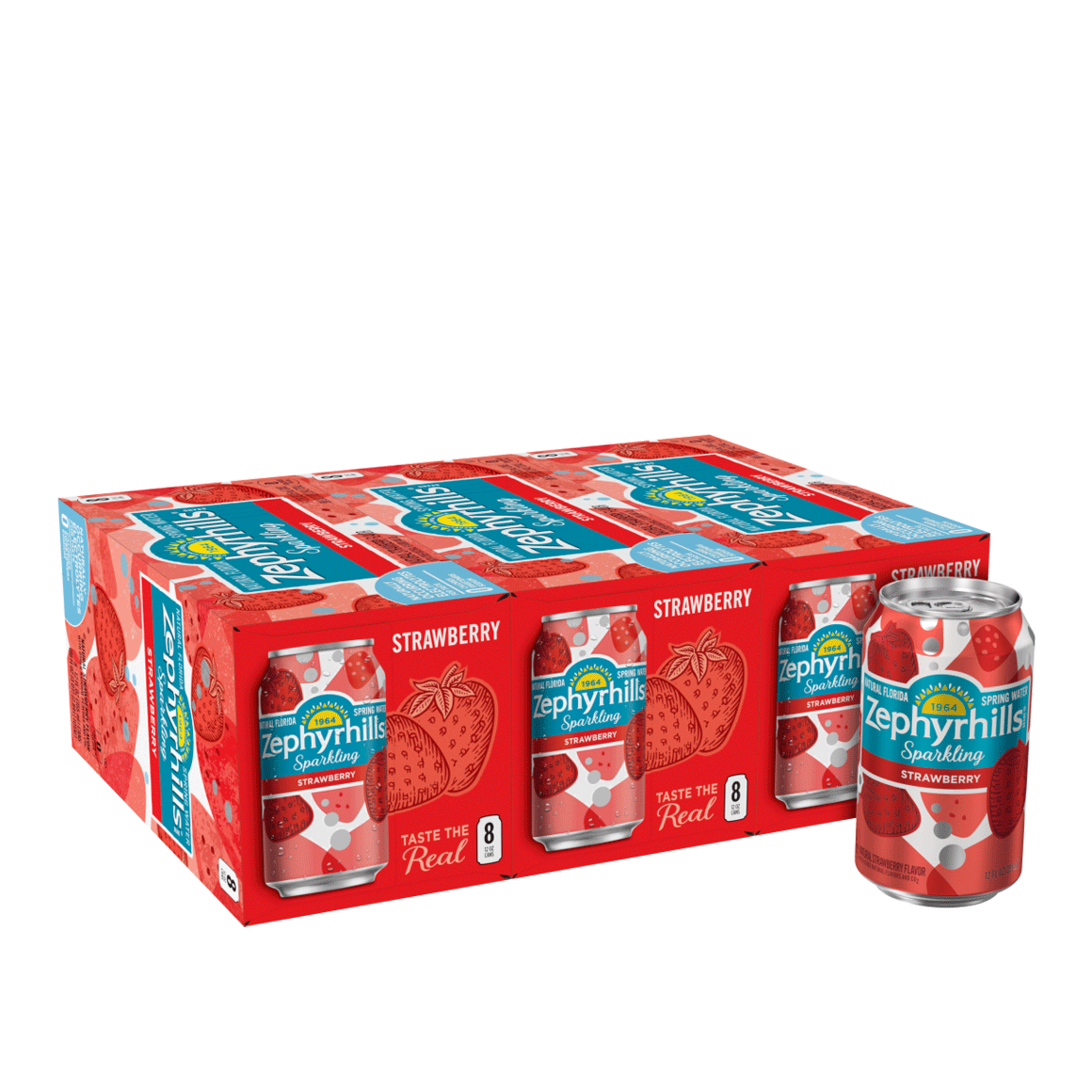 Zephyrhills® Summer Strawberry Sparkling Water