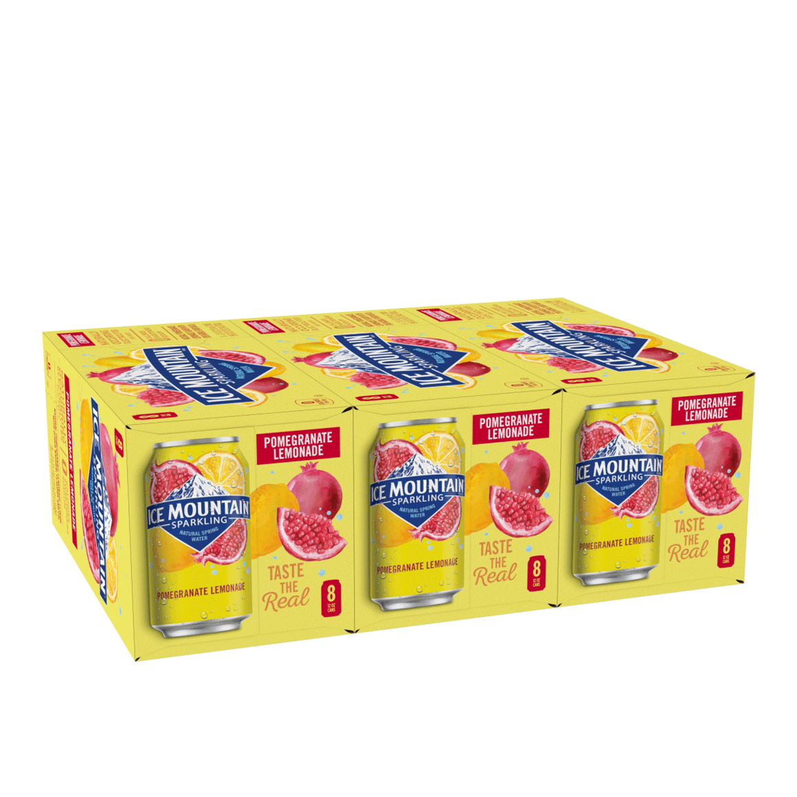 Ice Mountain® Pomegranate Lemonade Sparkling Water Image1