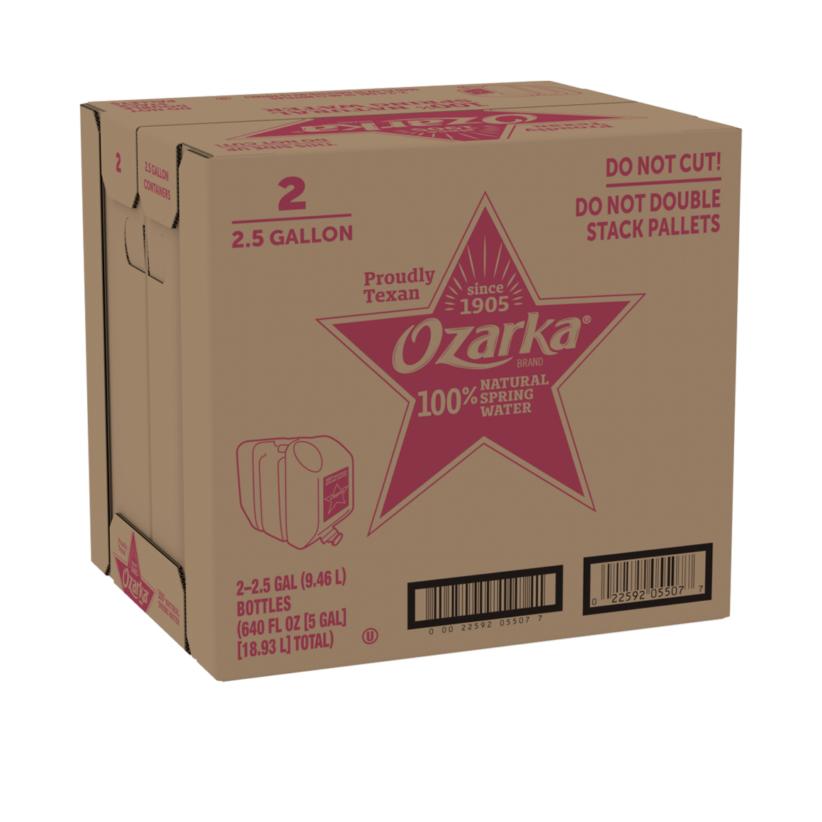 Ozarka® 100% Natural Spring Water Image1