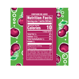 Splash Fizz™ Black Cherry Flavored Sparkling Water Beverage 20 Fl Oz Plastic Bottles (12 Pack)